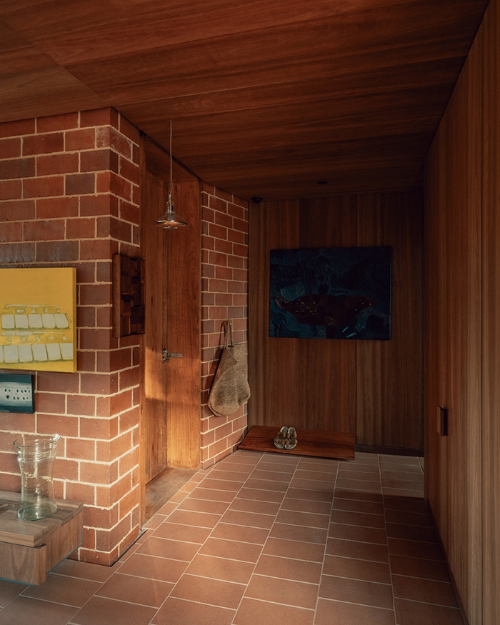 External Blinds in Burnt Earth Beach House