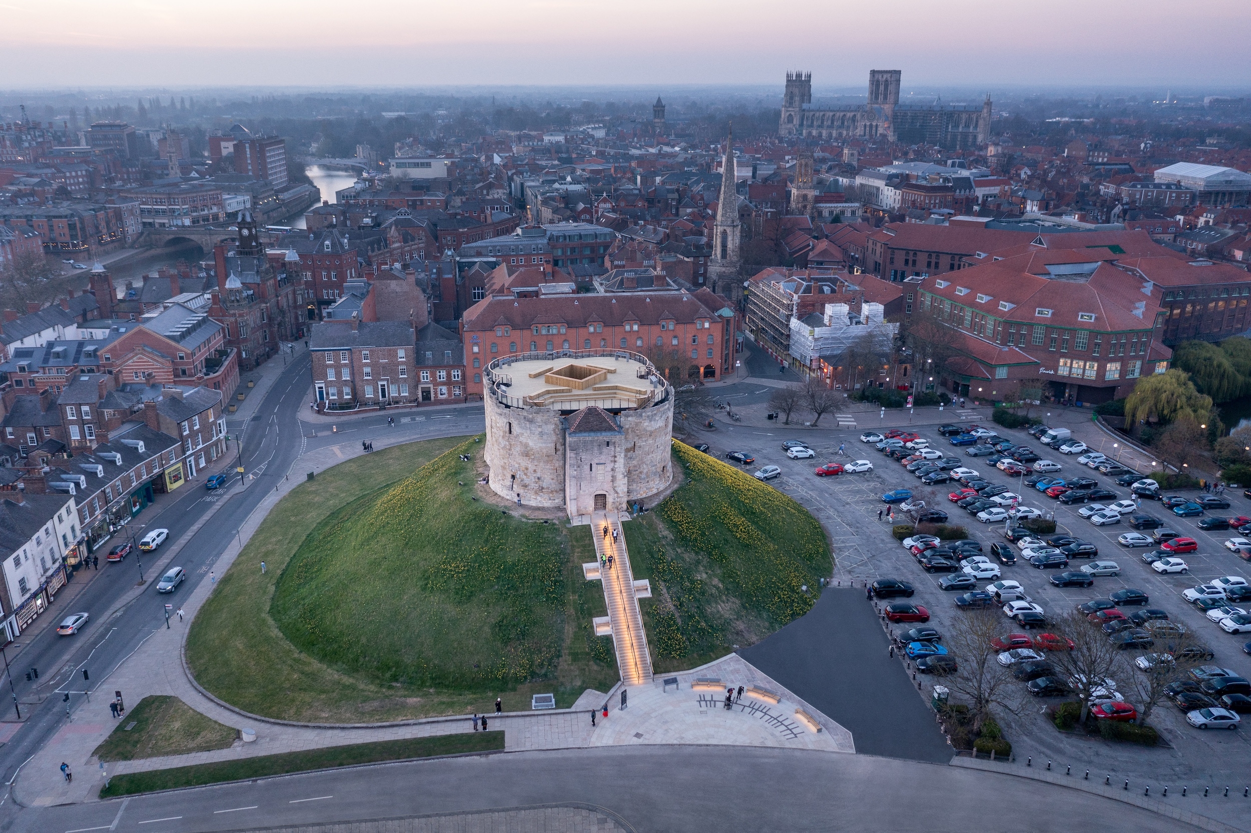 Roofing Membrane at Clifford's Tower Restoration