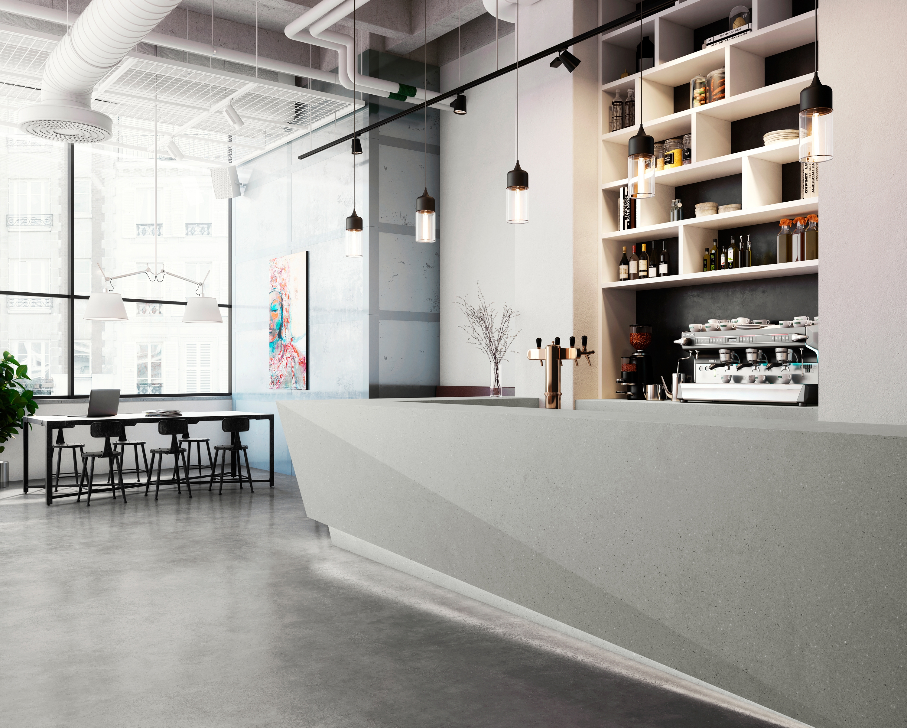 Mineral Composite Panels - Concrete Collection