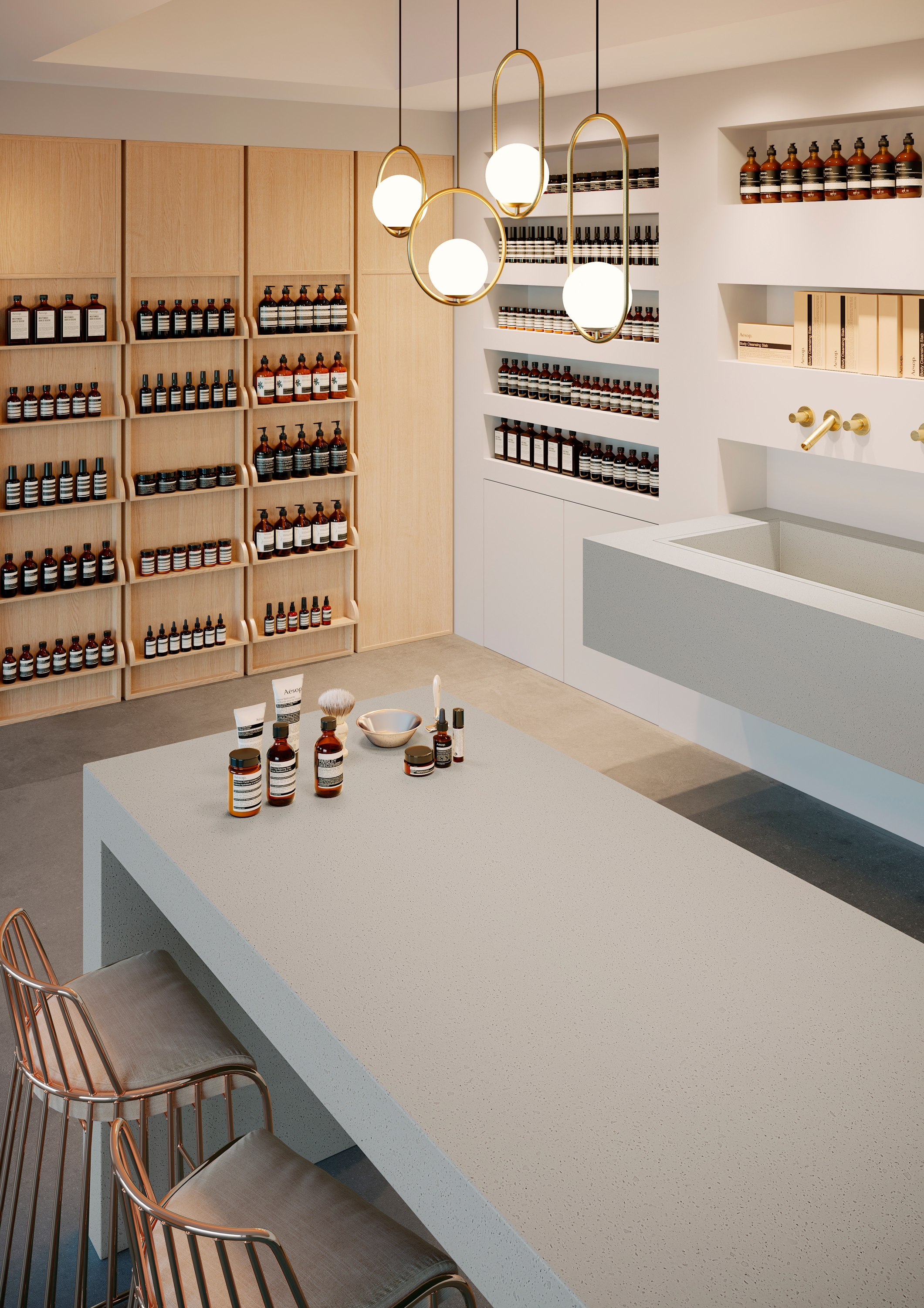 Mineral Composite Panels - Concrete Collection