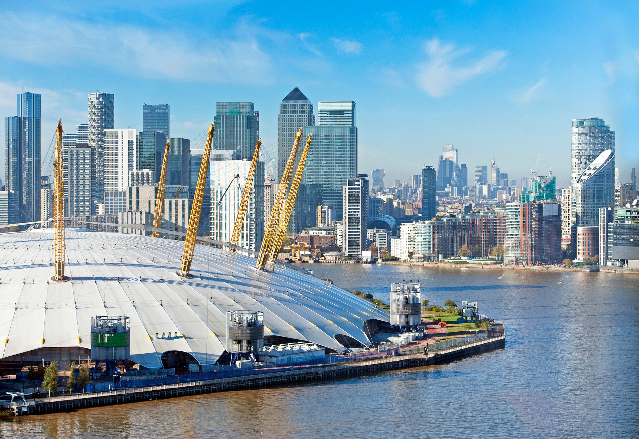 Self-adhesive Roofing Membrane at The O2 Arena