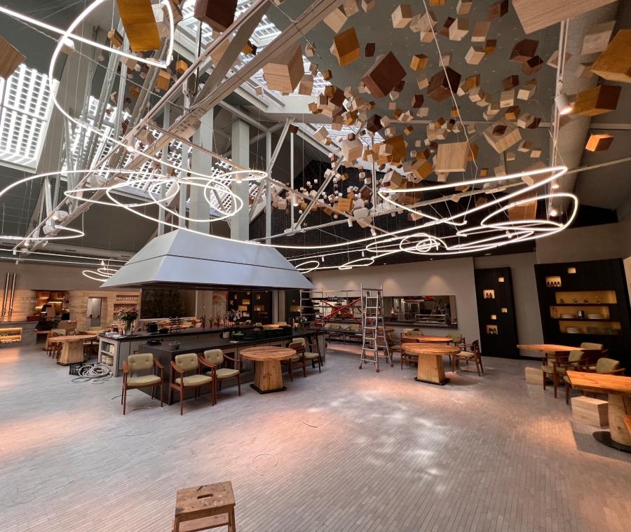 Sustainable Bathrooms for a Madrid Restaurant