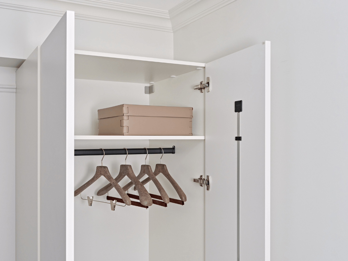 Leather Elements at a Modern Villa Interior