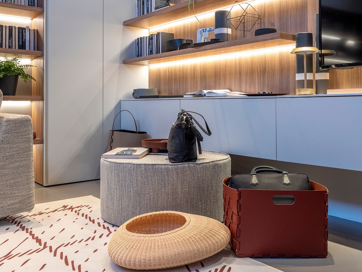 Functional Accessories at Compact Apartment