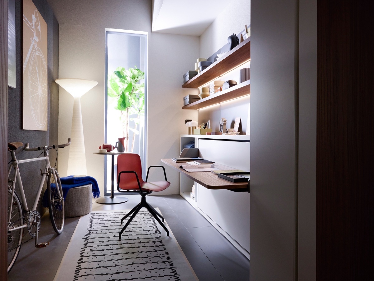 Functional Accessories at Compact Apartment