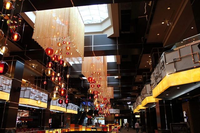 Millwork Panel Trims in Hotel Golden Nugget