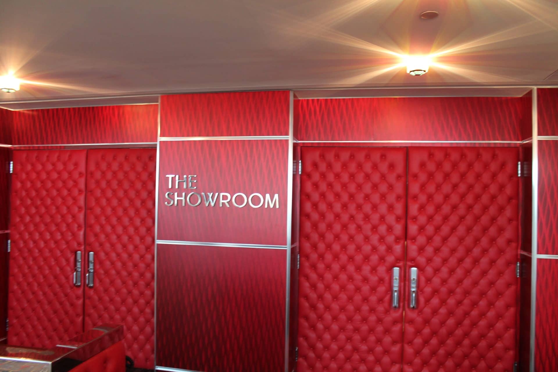 Millwork Panel Trims in Hotel Golden Nugget