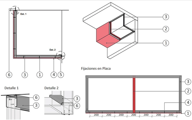Solución Constructiva Volcan para techumbres C SCV U