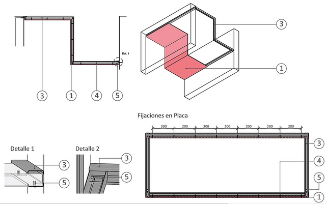 Solución Constructiva Volcan para techumbres C SCV Z