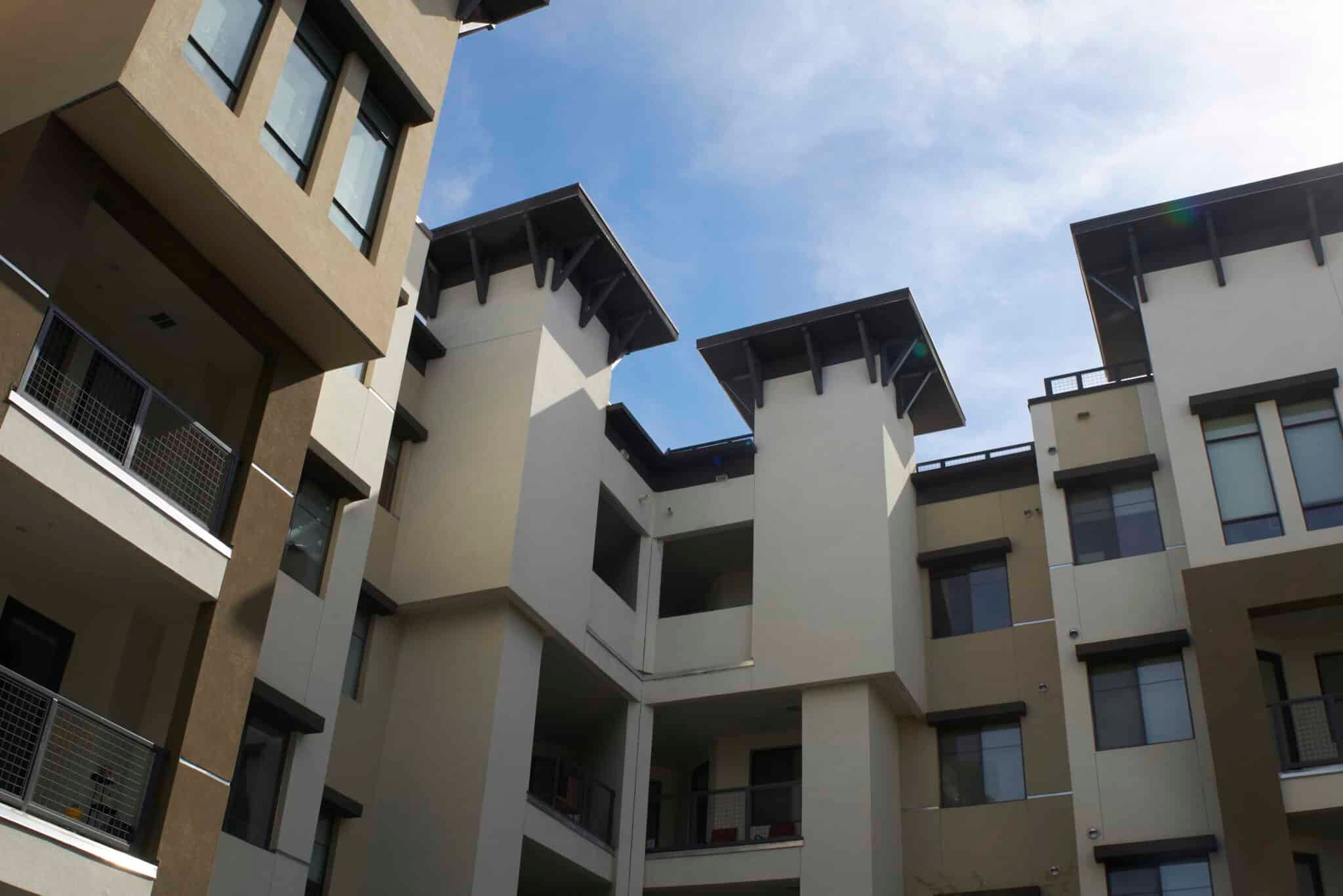 Plaster Trims on The District Apartments