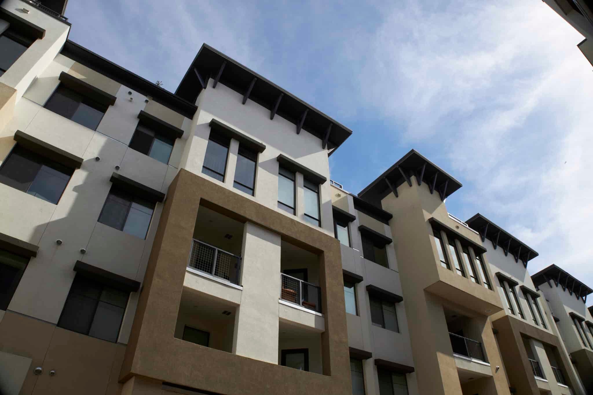 Plaster Trims on The District Apartments
