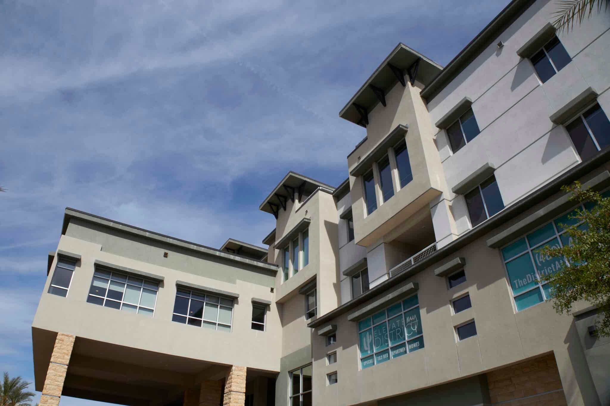 Plaster Trims on The District Apartments