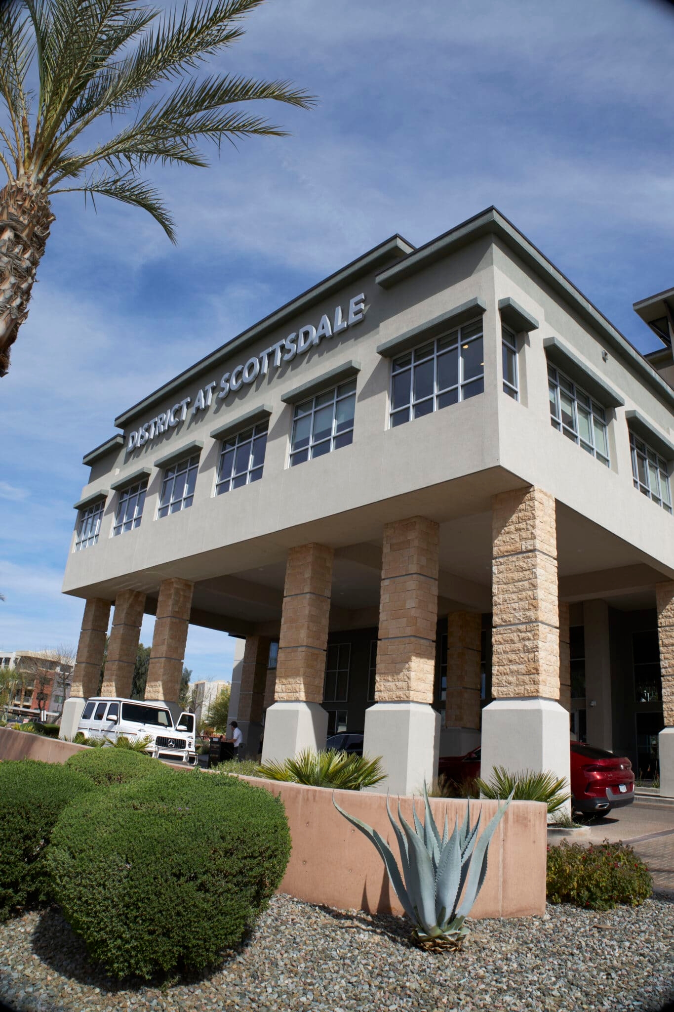 Plaster Trims on The District Apartments