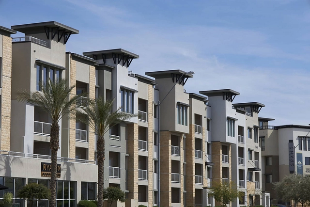Plaster Trims on The District Apartments