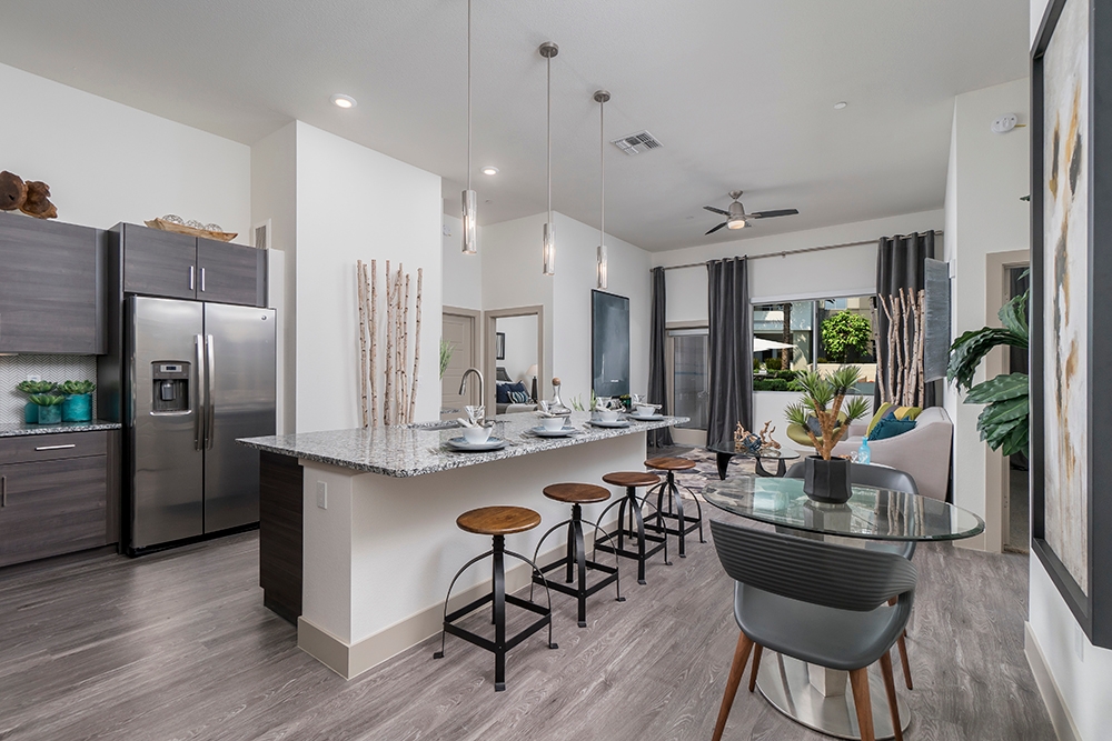 Plaster Trims on The District Apartments