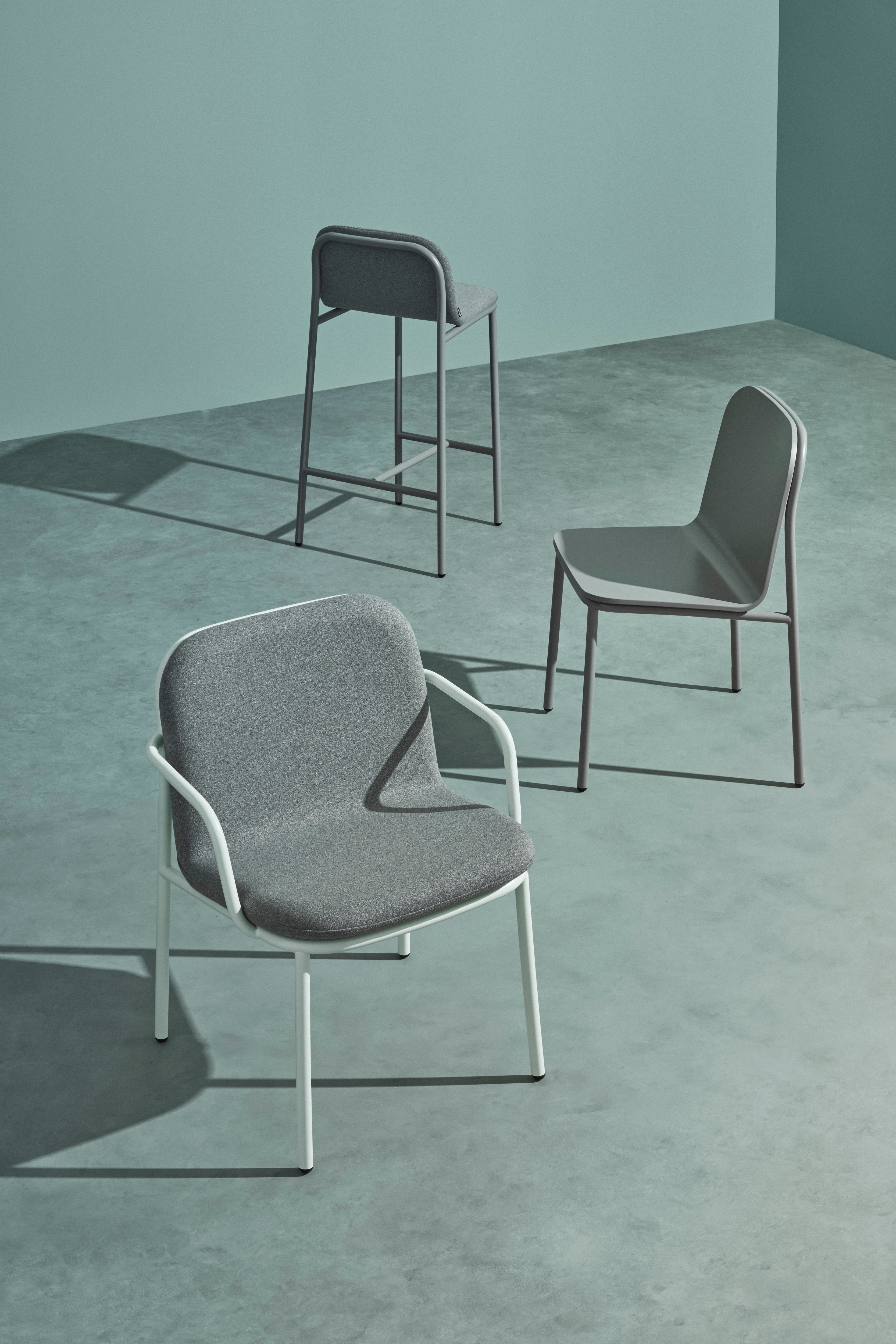 Wood and Steel Chairs | SHELL