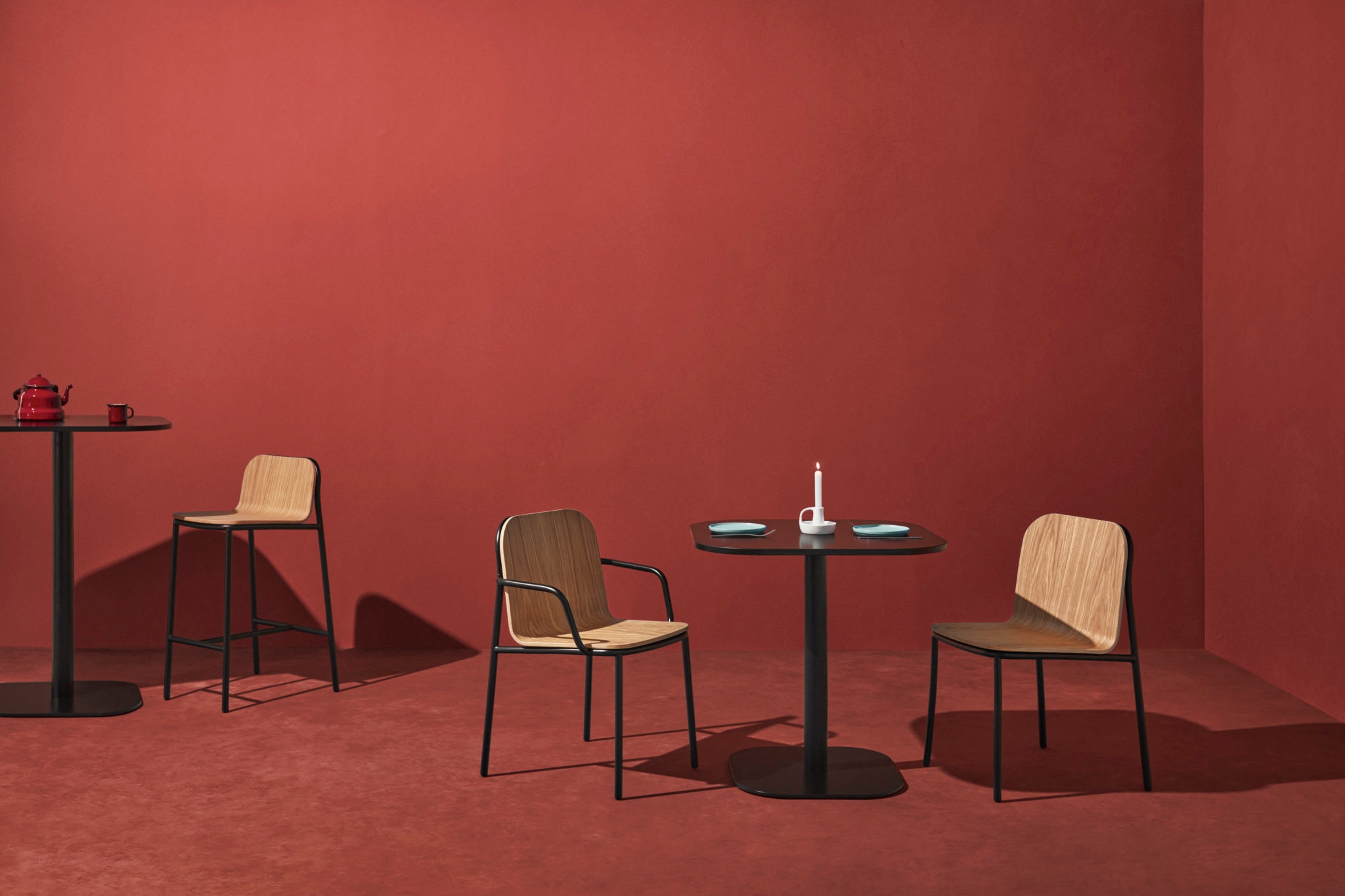 Wood and Steel Chairs | SHELL