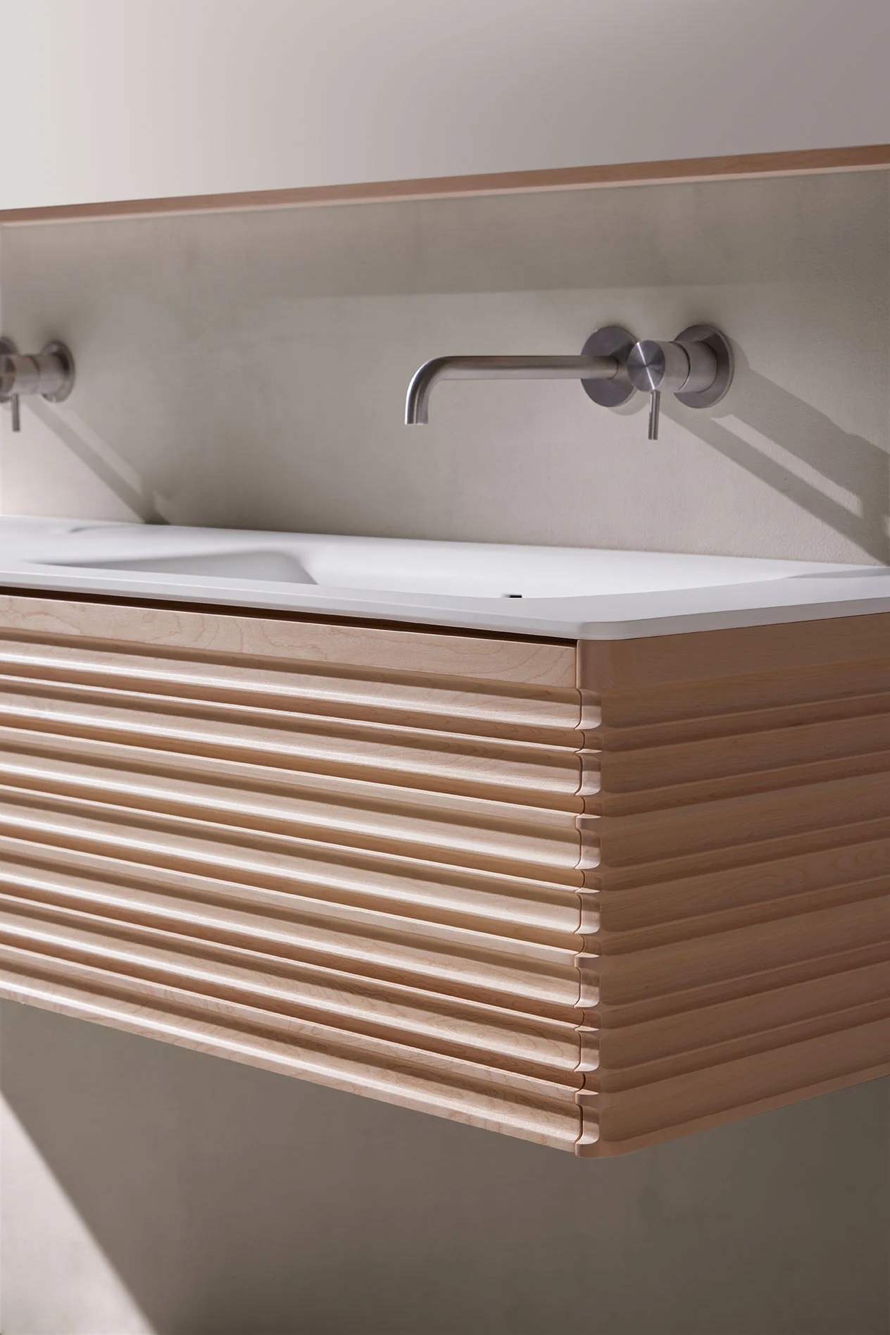 Curved Drawer Systems - Solid Wood