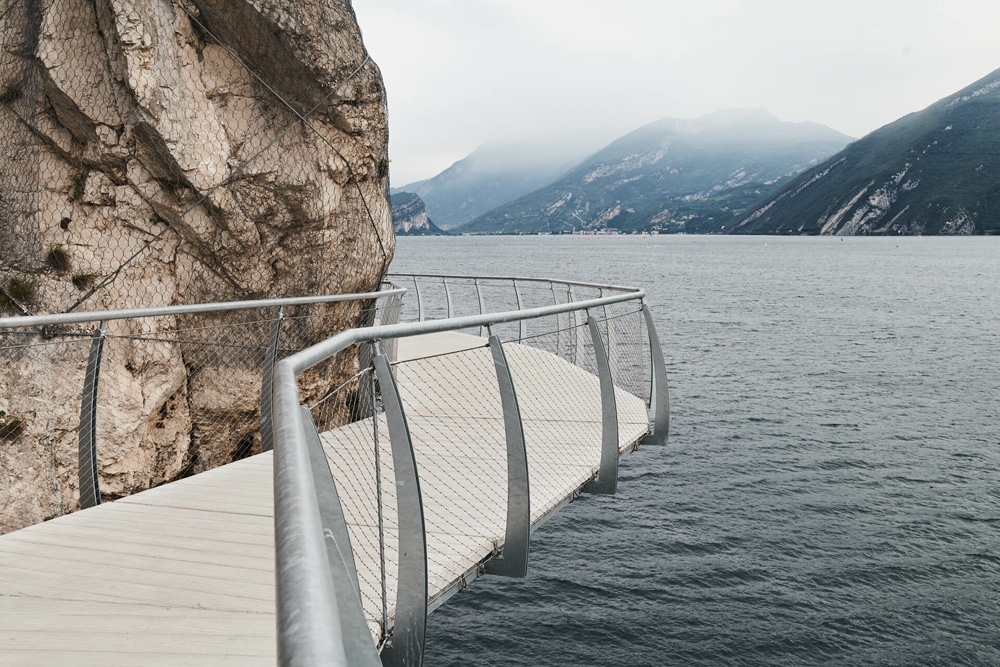 Webnet in Lake Garda Cycle Path