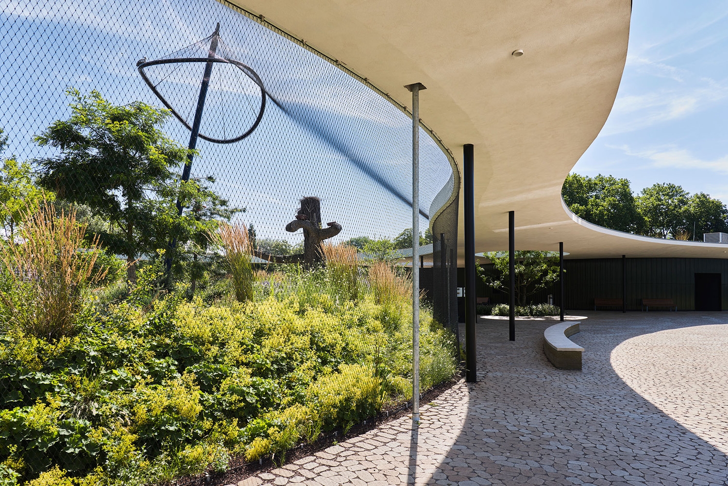 Webnet Micro in Luisenpark Aviary Renovation