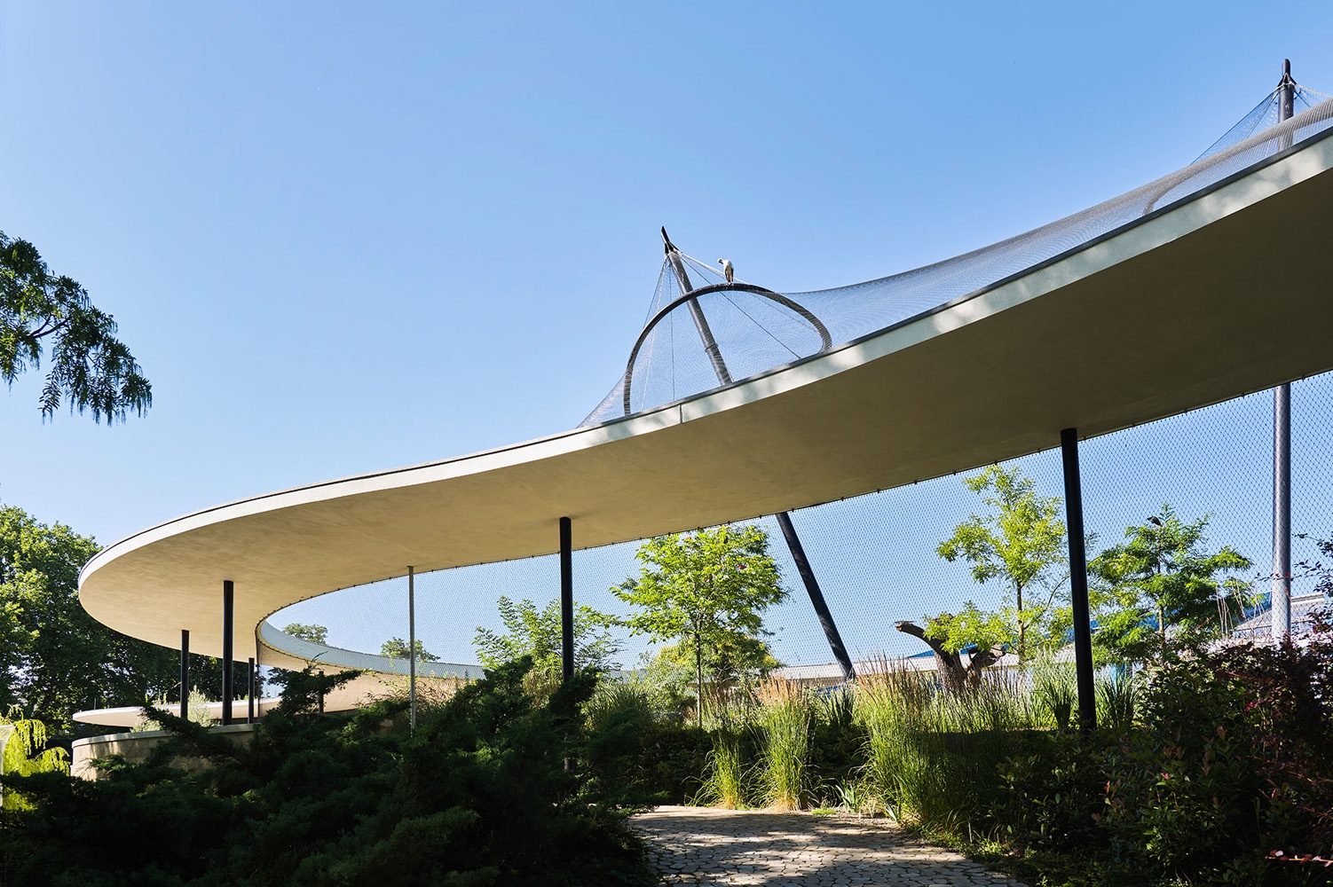 Webnet Micro in Luisenpark Aviary Renovation