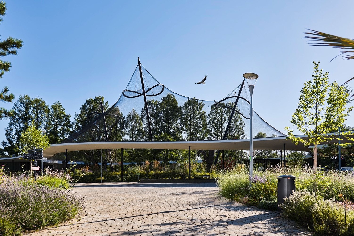 Webnet Micro in Luisenpark Aviary Renovation