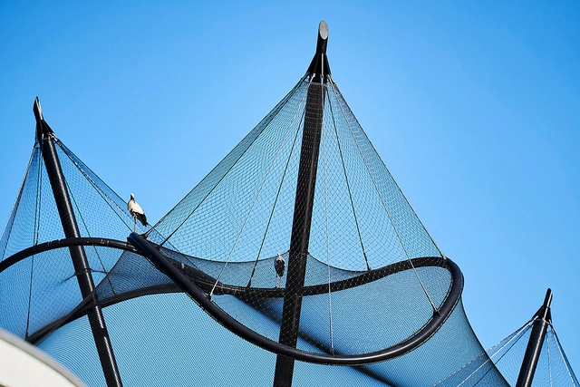 Webnet Micro in Luisenpark Aviary Renovation