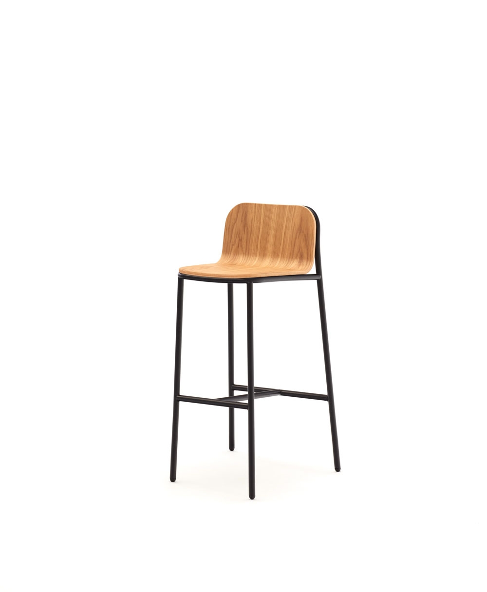 Wood and Steel Chairs | SHELL