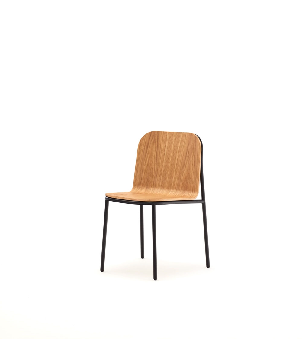 Wood and Steel Chairs | SHELL