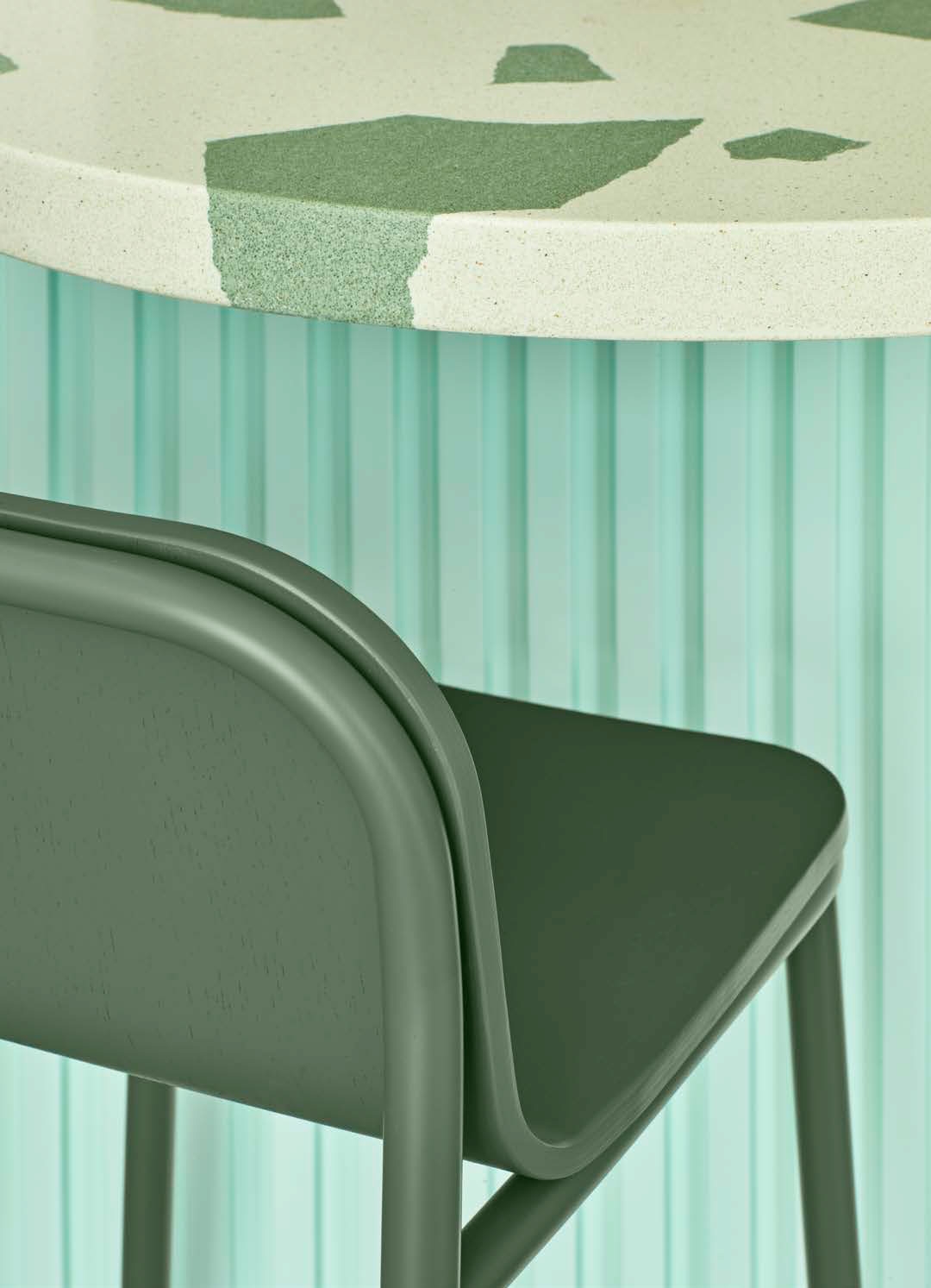 Wood and Steel Chairs | SHELL