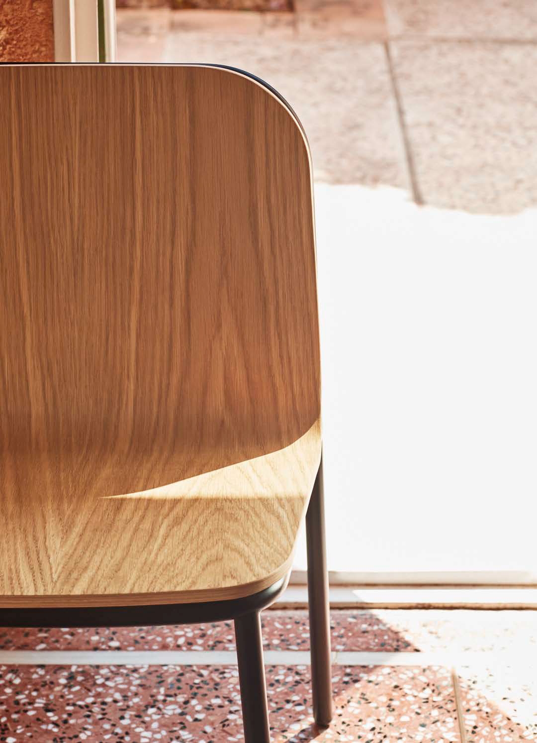 Wood and Steel Chairs | SHELL