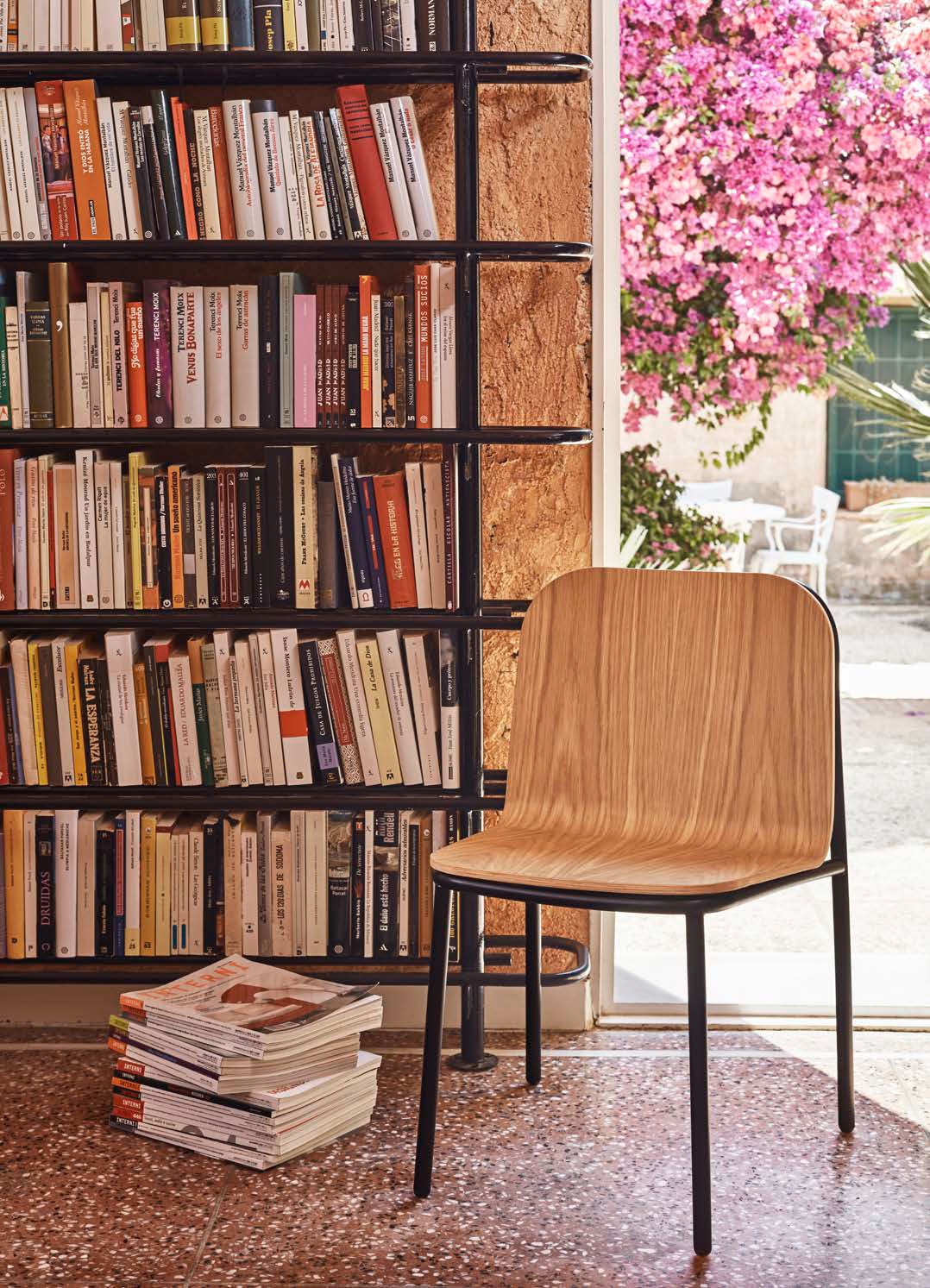 Wood and Steel Chairs | SHELL