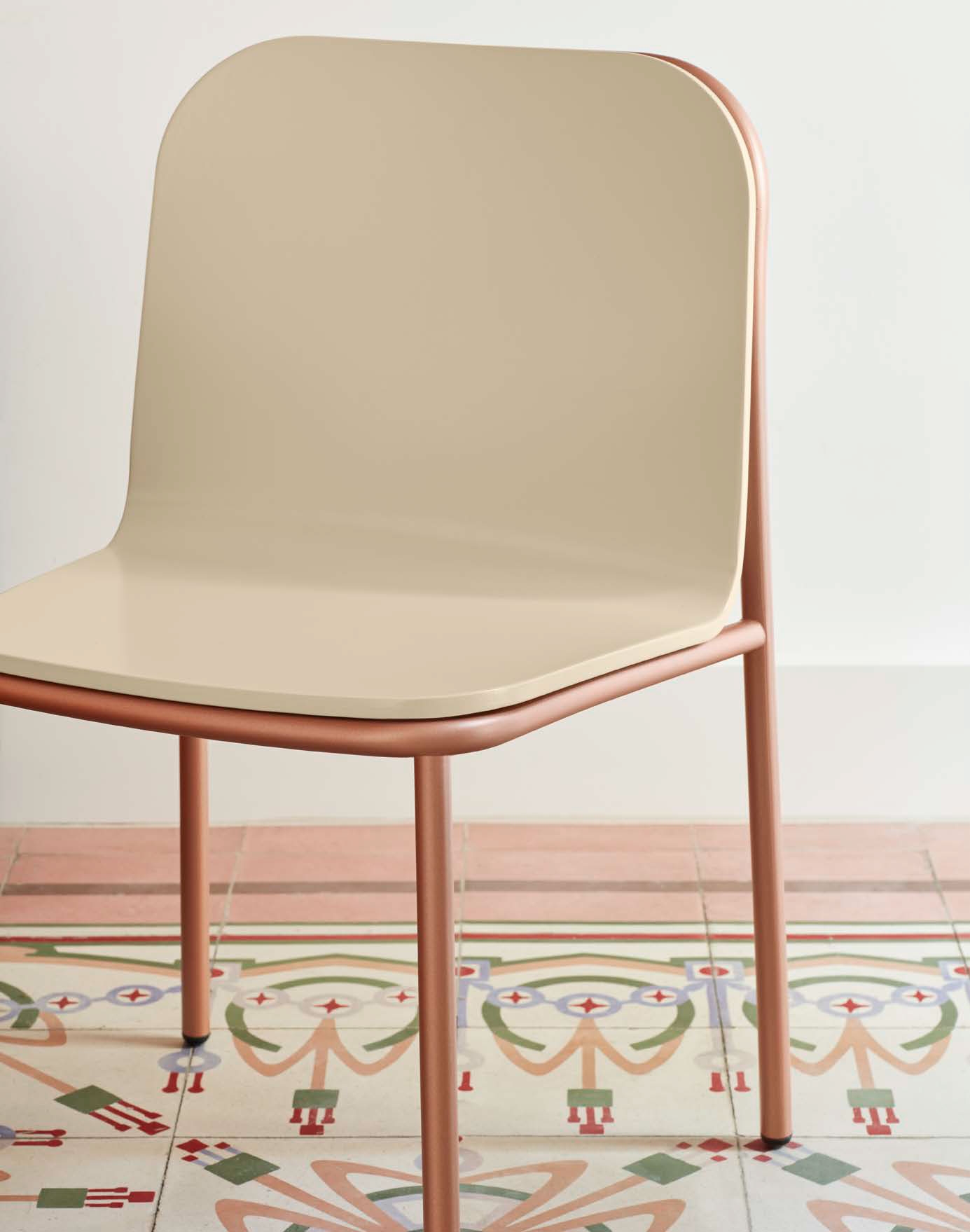 Wood and Steel Chairs | SHELL