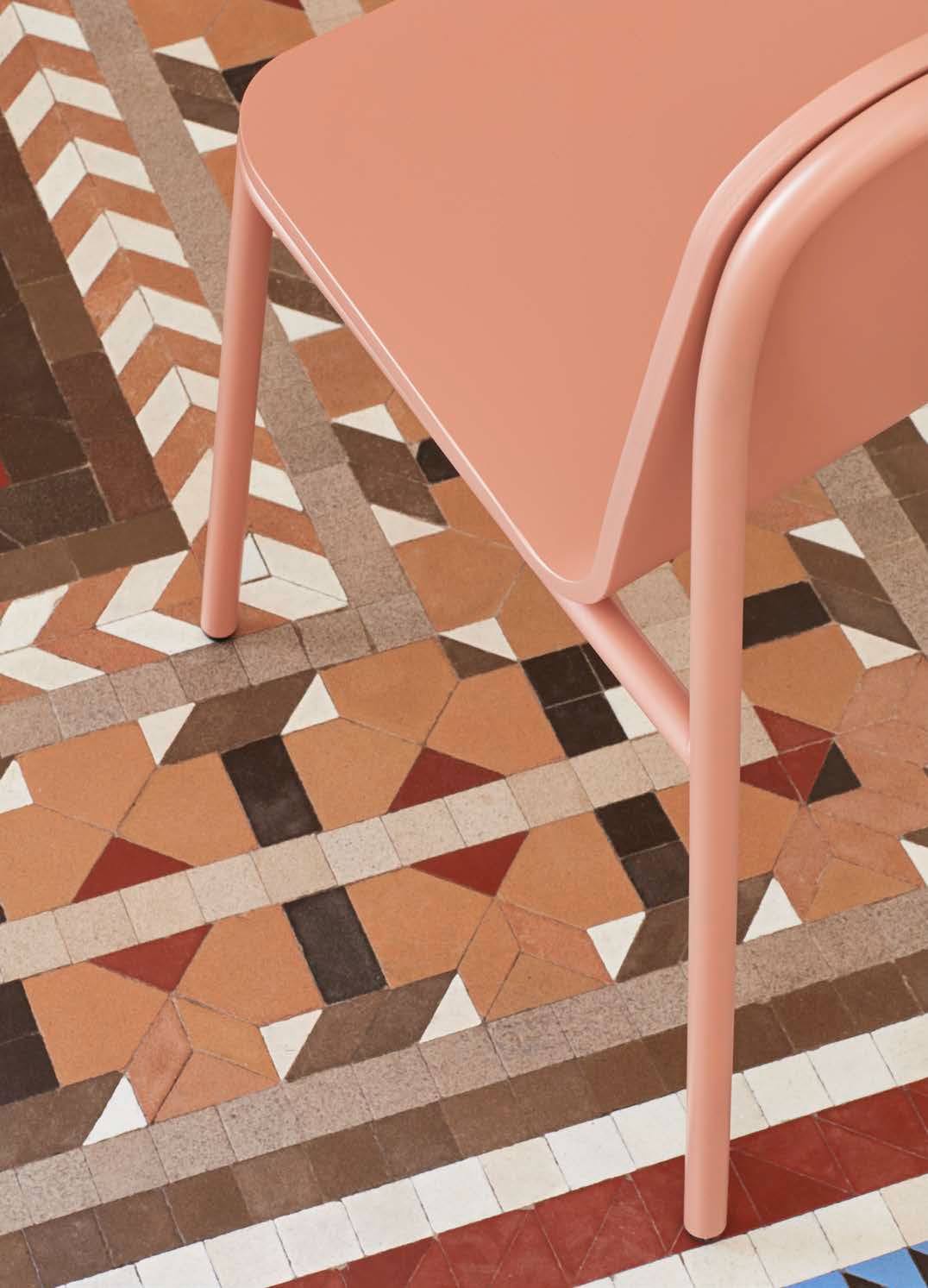 Wood and Steel Chairs | SHELL