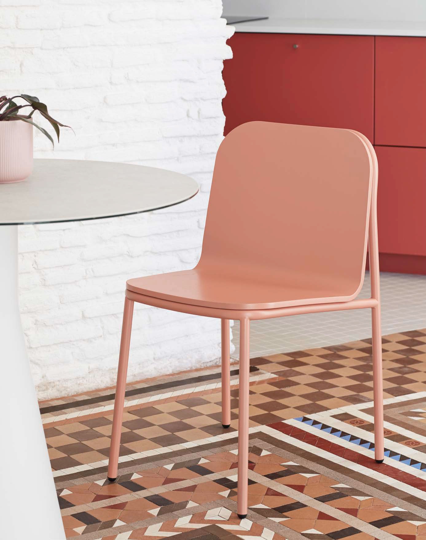 Wood and Steel Chairs | SHELL