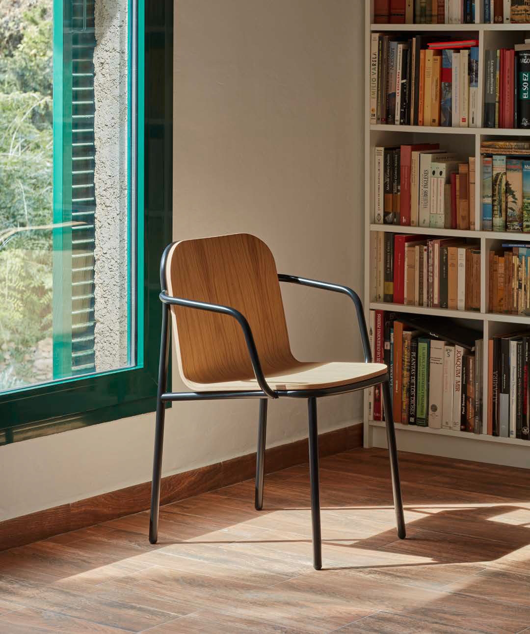 Wood and Steel Chairs | SHELL