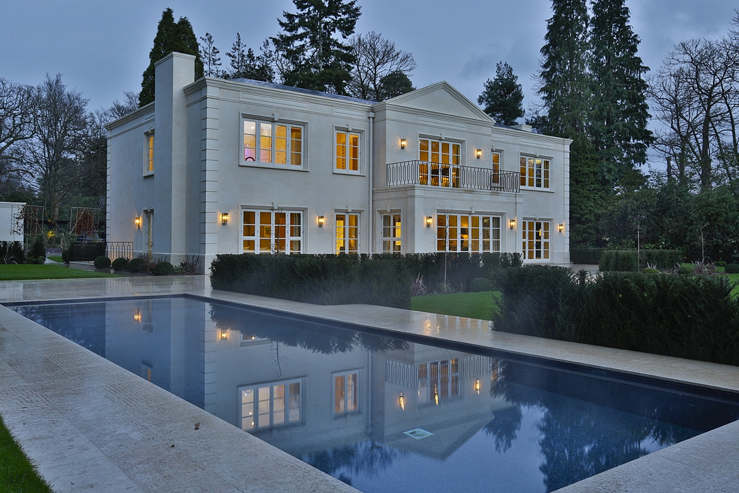 Limestone Cladding at High Life Villa