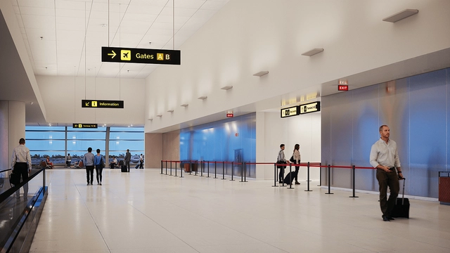 Asymmetric Indirect Luminaire - Angle