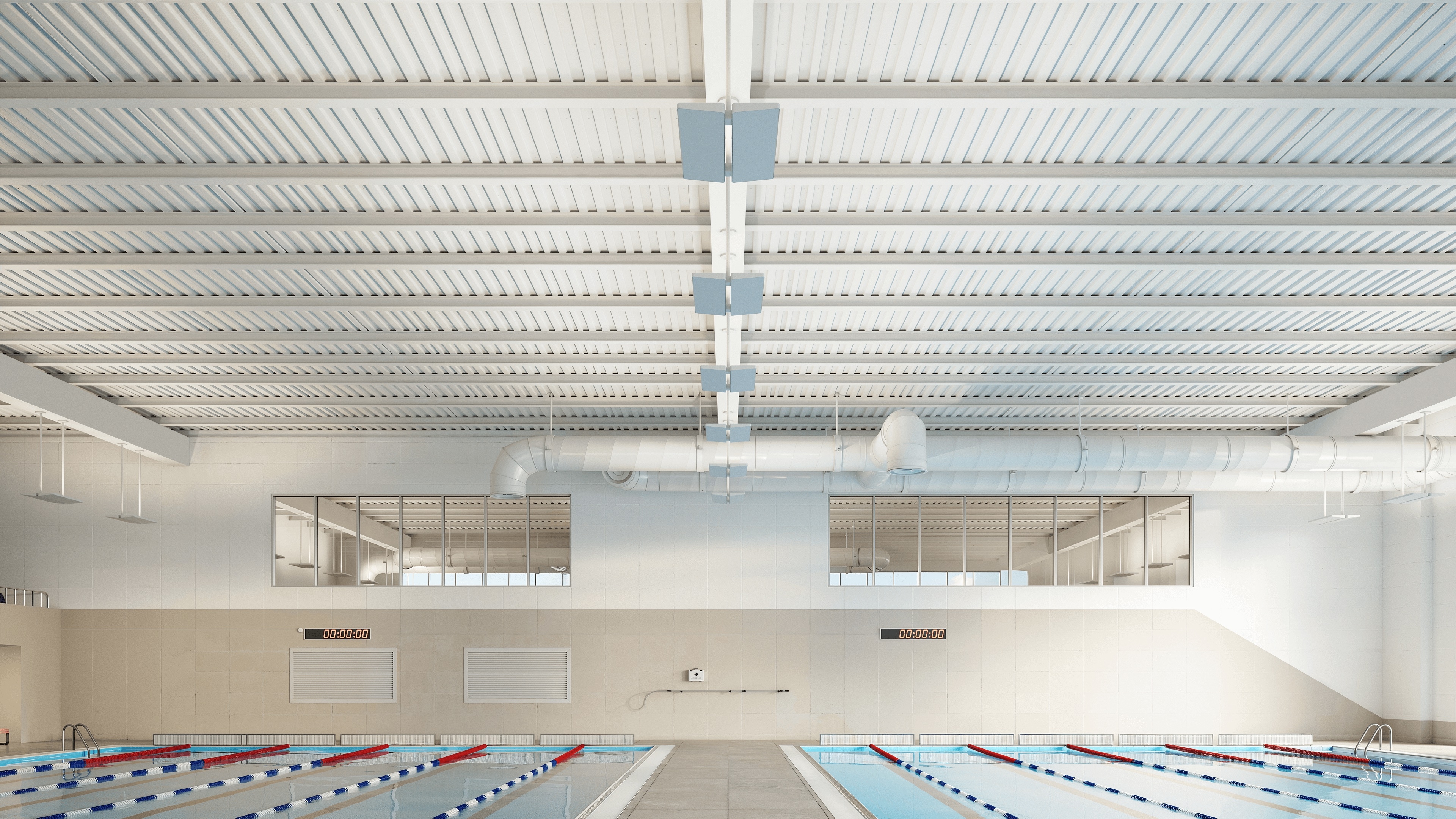 Asymmetric Indirect Luminaire - Angle