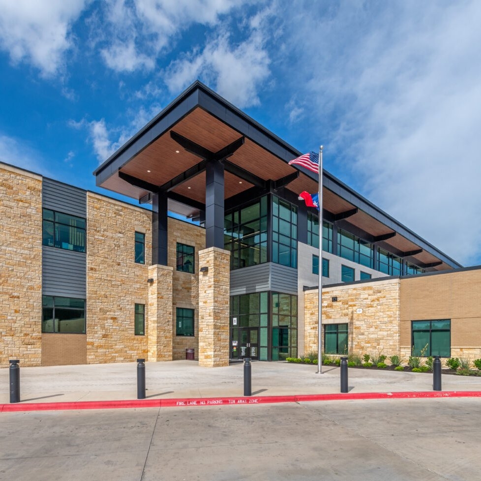 Facade Cladding at Killeen High School