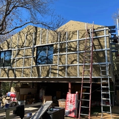 Cladding System at Glauser Residence