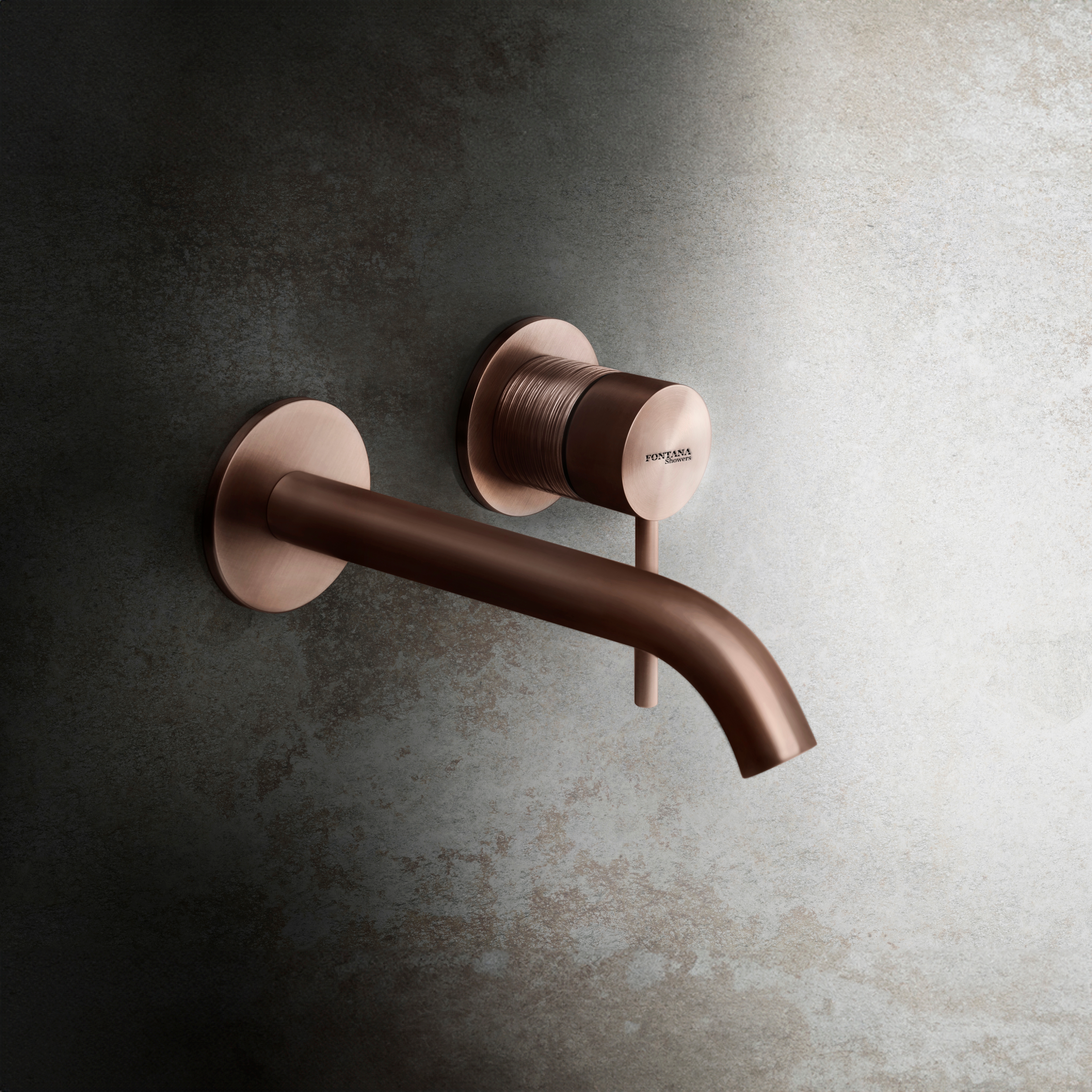 Wall-Mounted Faucet with Round Pin Wall Mixer