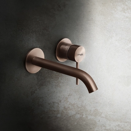 Wall-Mounted Faucet with Round Pin Wall Mixer