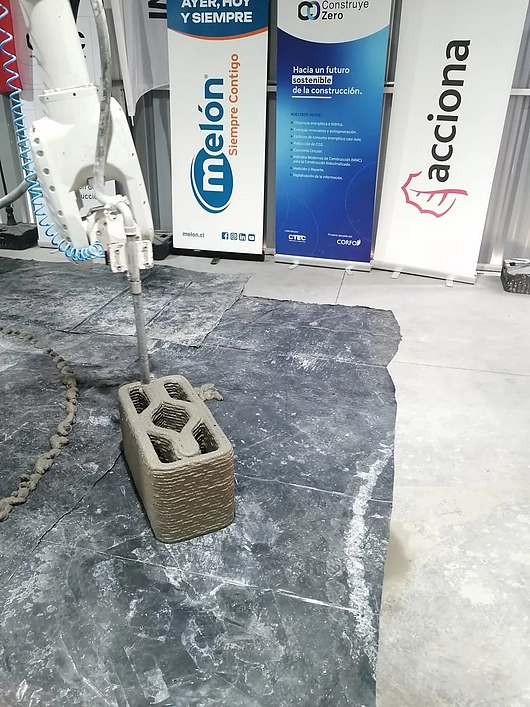 Hormigón para impresión 3D
