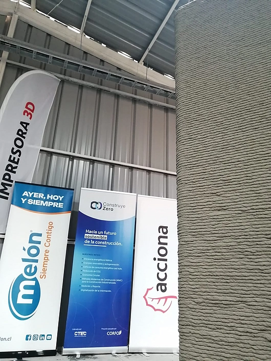 Hormigón para impresión 3D