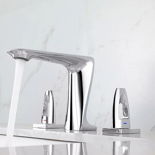 Deck-Mount Under Flatform Basin Faucet