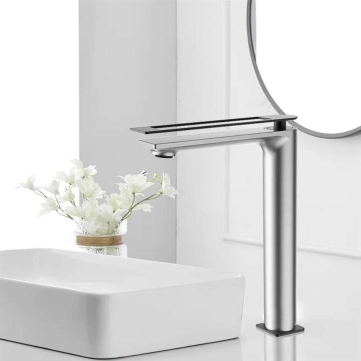 Single Deck-Mounted Bathroom Faucets