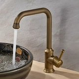 Single Deck-Mounted Bathroom Faucets
