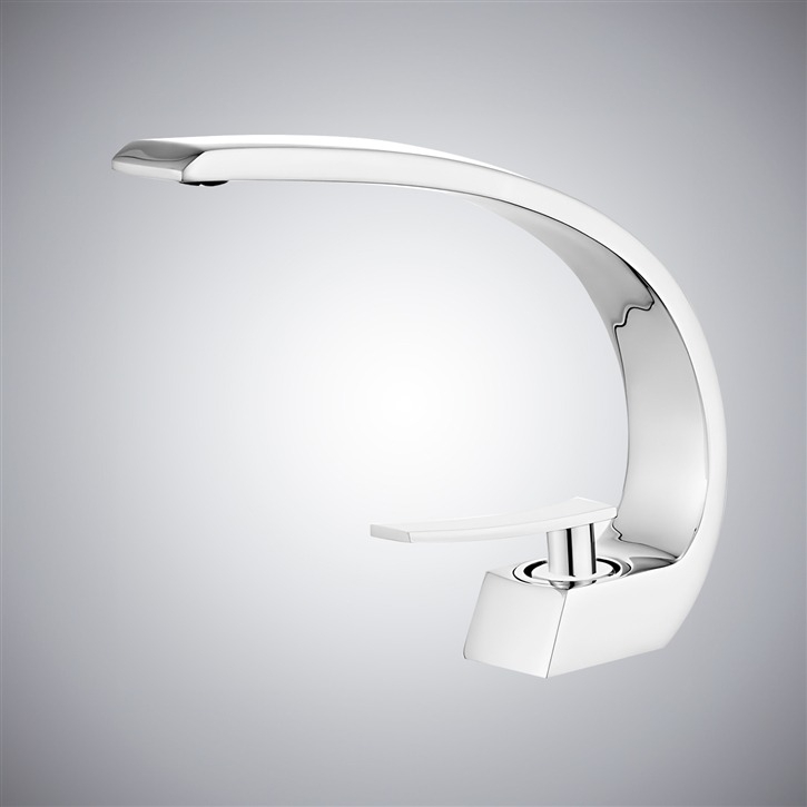Single Deck-Mounted Bathroom Faucets