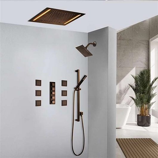 Oil Rubbed Bronze Shower System